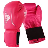 Adidas Speed 50 (Kick)Bokshandschoenen - Roze/Zilver-2