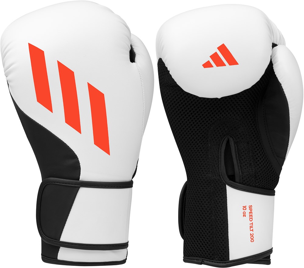Adidas Bokshandschoenen Speed Tilt 200 - Wit/Zwart - 14 oz
