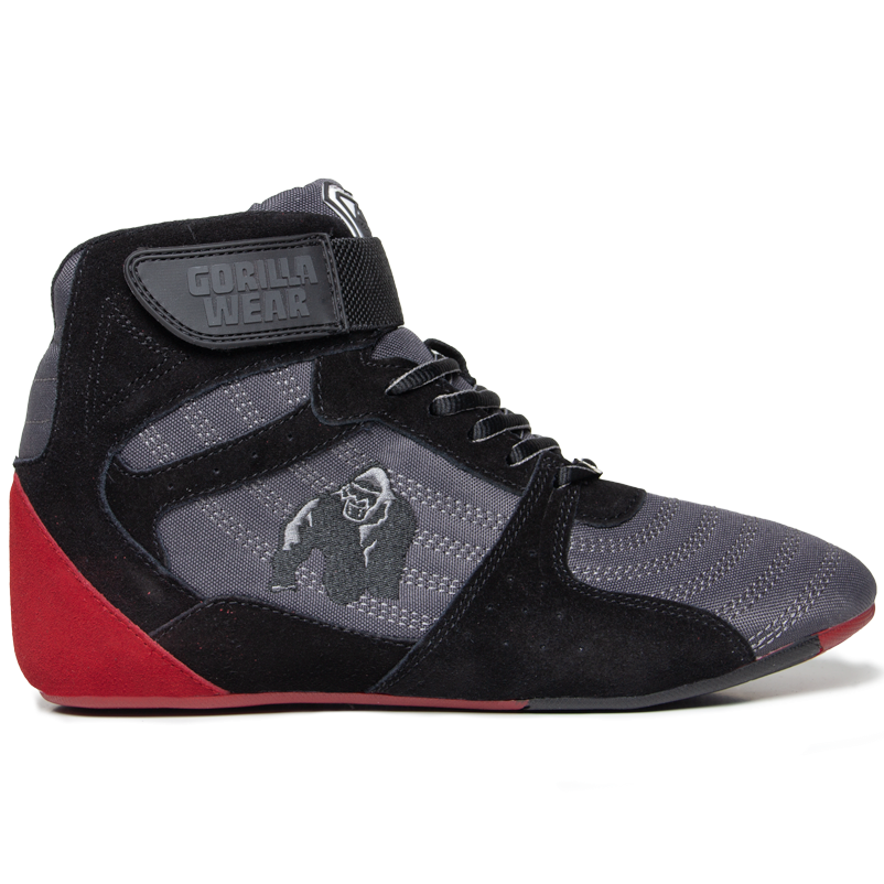 Gorilla Wear Perry High Tops Pro Grayblackred Maat 48 gorilla wear kopen in de aanbieding
