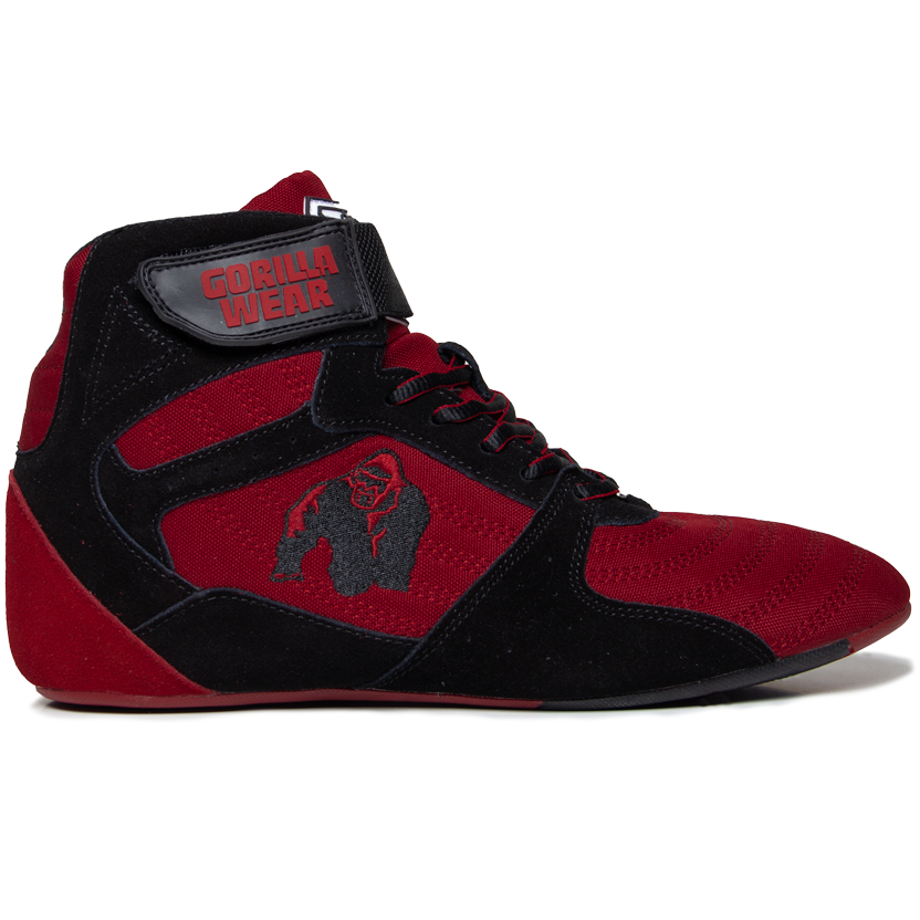 Gorilla Wear Perry High Tops Pro Redblack Maat 38 gorilla wear kopen in de aanbieding