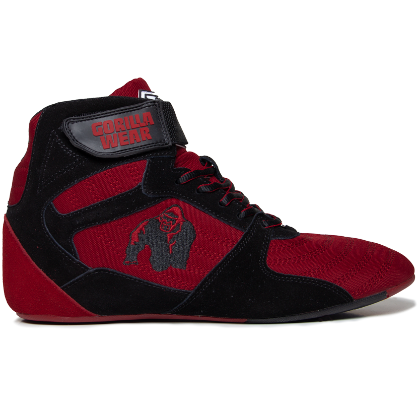 Gorilla Wear Perry High Tops Pro Redblack Maat 42 gorilla wear kopen in de aanbieding