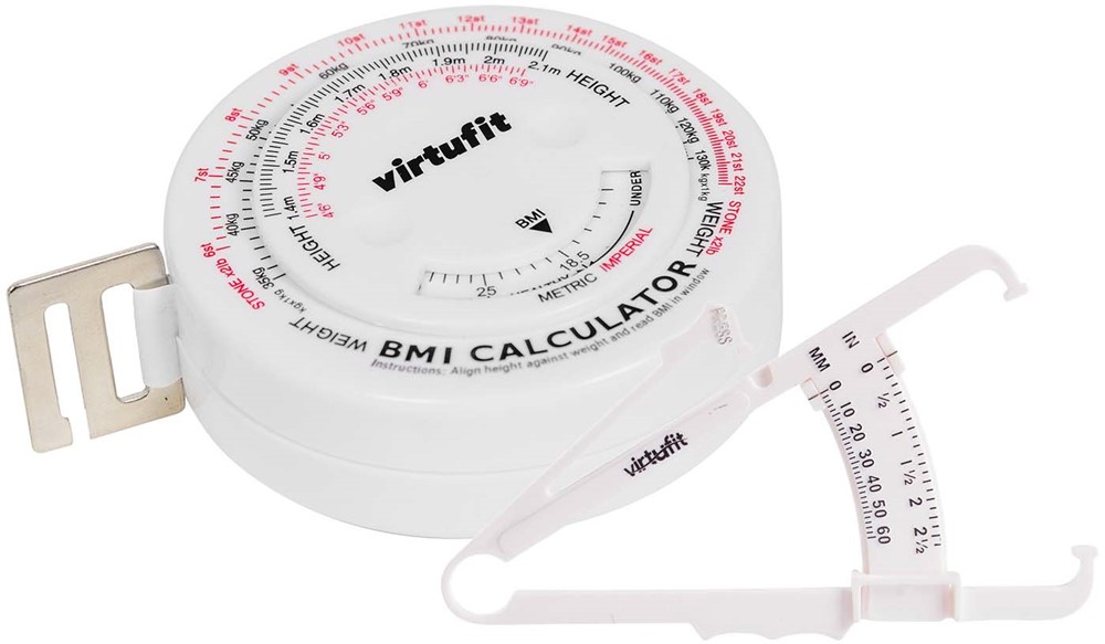 VirtuFit Set met Huidplooimeter en Omtrekmeter