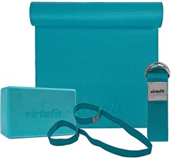 VirtuFit Premium Yoga Set - 4-Delig - Ocean Green