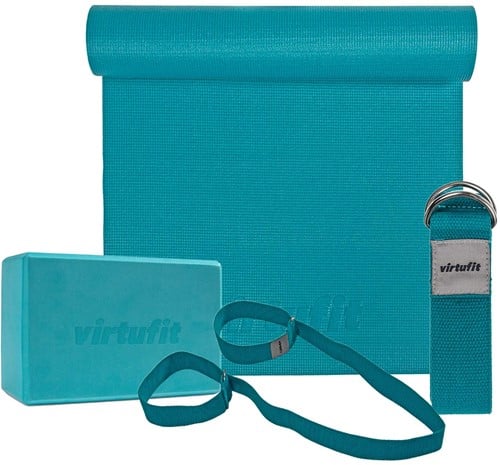 VirtuFit Premium Yoga Set - 4-Delig - Ocean Green