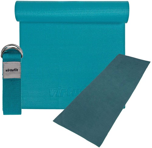 VirtuFit Premium Yoga Kit - 3-Delig - Ocean Green