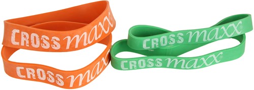 Lifemaxx Crossmaxx Mini Resistance Band - Medium / Sterk - Set van 4