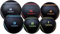 Toorx Fitness Medicine Ball - Zwart/Oranje - 4 kg-2
