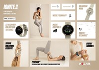 Polar Ignite 2 Sporthorloge - Champagne / Goud