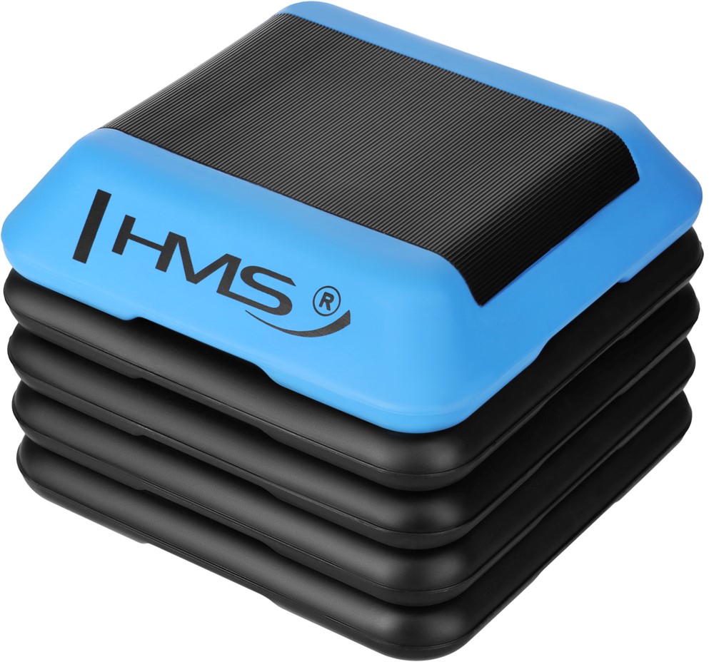 HMS Mini Aerobic Step - Zwart/Blauw