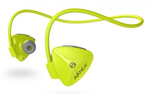 Avanca D1 Bluetooth Headset - Neon Yellow