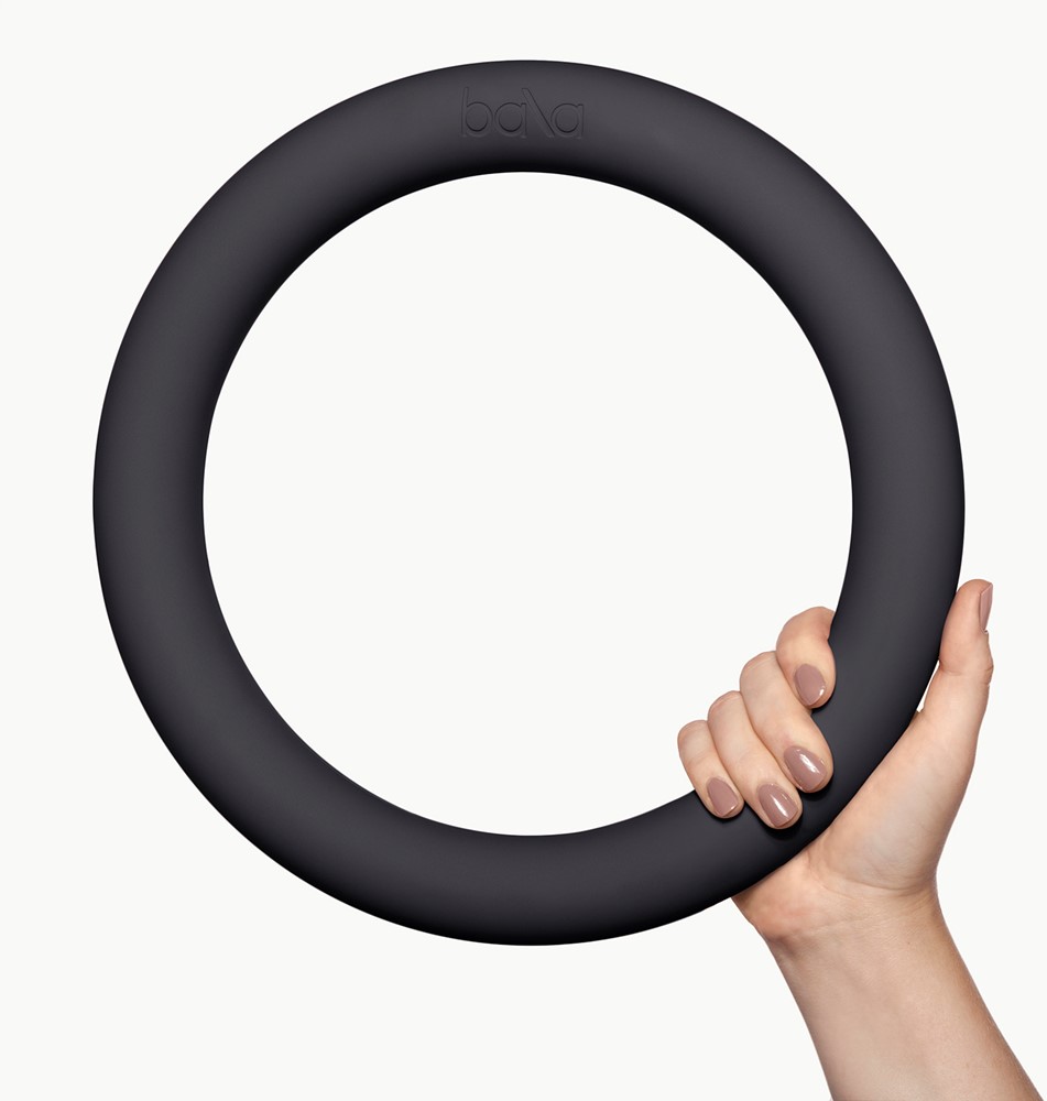 Bala The Power Ring - Kettlebell/Dumbbell - Charcoal/Grijs - 4,5 kg