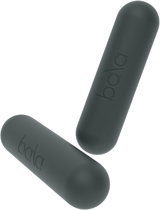 Bala Bars Dumbbells - 2 x 1,5 kg - Charcoal/Grijs