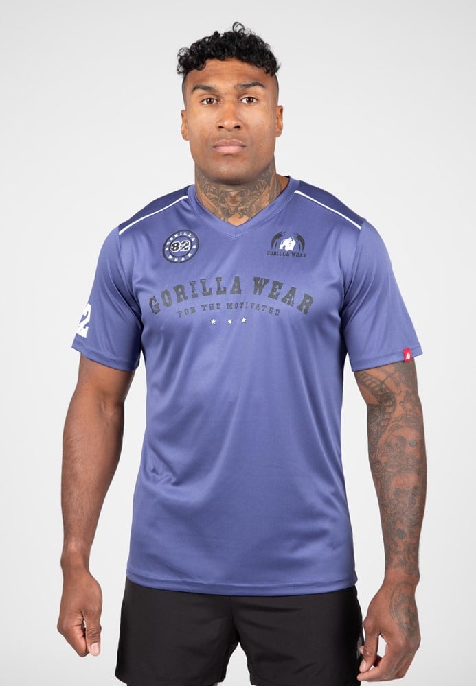 Gorilla Wear Baltimore T-shirt - Blauw - 3XL