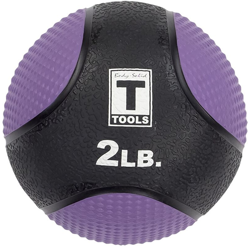 Body-Solid Medicine Ball - Medicijnbal - Paars - 0,9 kg