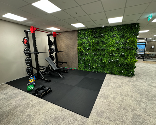 Flow Fitness Rubberen Tegel met Waterdichte SBR-laag - 100 x 100 cm -3