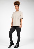 Gorilla Wear Bixby Oversized T-Shirt - Beige-3