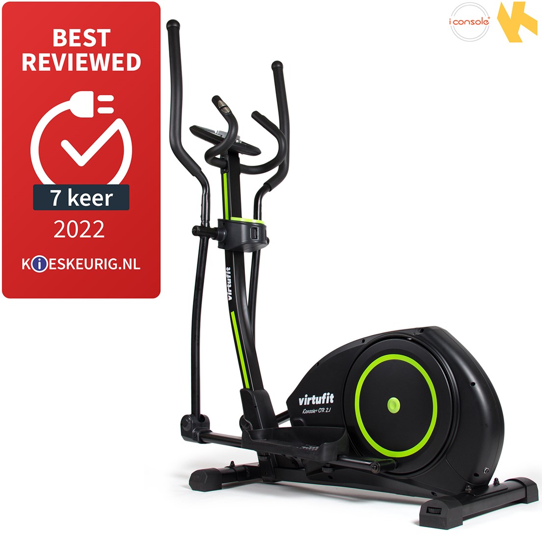 Bemiddelaar D.w.z walgelijk VirtuFit iConsole CTR 2.1 Ergometer Crosstrainer - Gratis trainingsschema |  Fitnessapparaat.nl