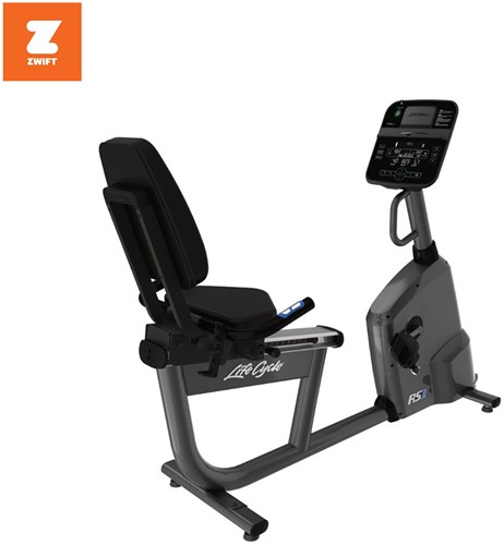 Life Fitness RS1 Track Connect Ligfiets - Gebruikt