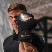 Bokshandschoenen - Leer - Goud - Model3