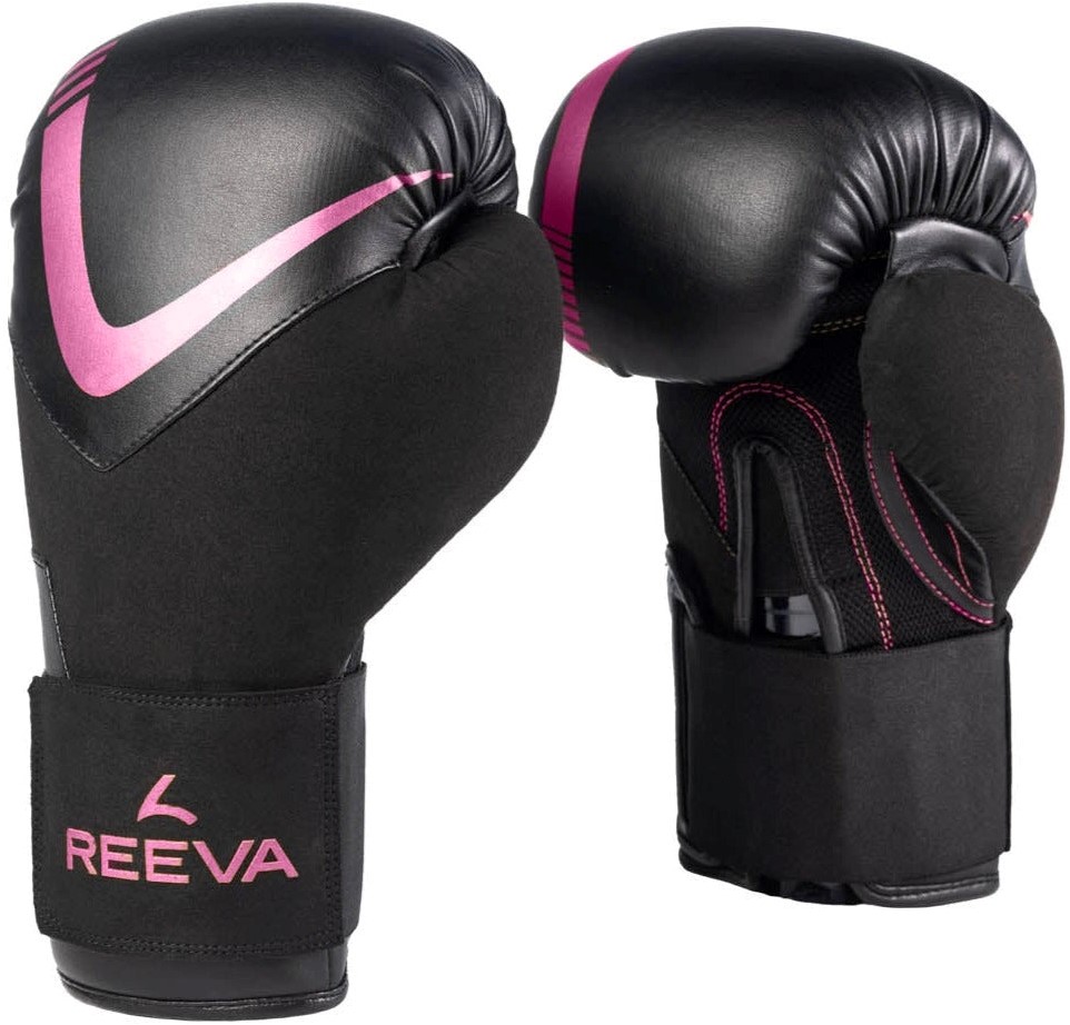 Reeva Bokshandschoenen - Leer - Roze - 10 oz