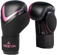 Reeva Bokshandschoenen - Leer - Roze