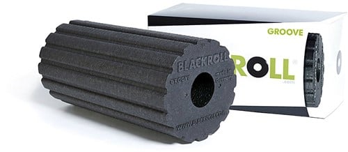 Blackroll Standard Groove Foam Roller - 30 cm - Zwart-2