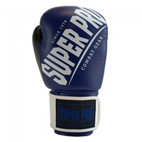 Super Pro Combat Gear Rebel (Kick)Bokshandschoenen - Blauw/Zwart/Wit-2
