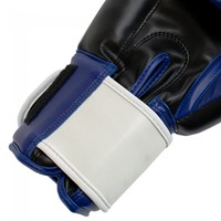 Super Pro Combat Gear Rebel (Kick)Bokshandschoenen - Blauw/Zwart/Wit