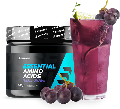 Empose Nutrition EAA Poeder - Essentiële Aminozuren - 360 gram - Druif