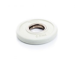 Muscle Power Fractional Olympic Bumper Plate - Halterschijf - 50 mm - 0,5 kg