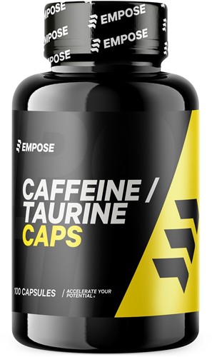 Empose Nutrition Cafeïne / Taurine Caps - 100 Capsules