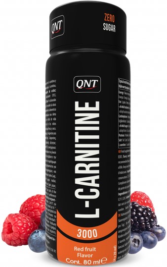 QNT L Carnitine 3000 mg 12 x 80 ml Red Fruits