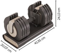Centr Smart Stack 50 Verstelbare Dumbbell Set - 2,3 kg tot 22,5 kg-2