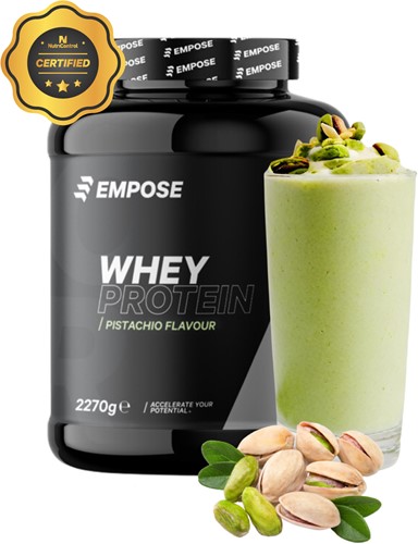 Empose Nutrition Whey Protein - Eiwit Poeder - Pistache - 2270 gram