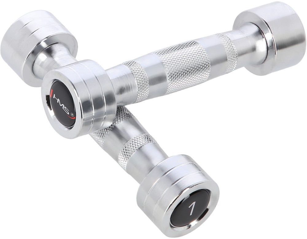 HMS Chroom Dumbbell Set - 2 x 1 kg