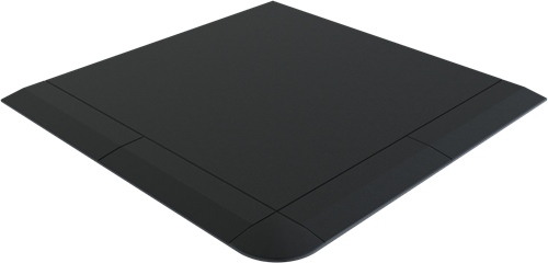 Flow Fitness Rubberen Tegel met Waterdichte SBR-laag - 100 x 100 cm -2