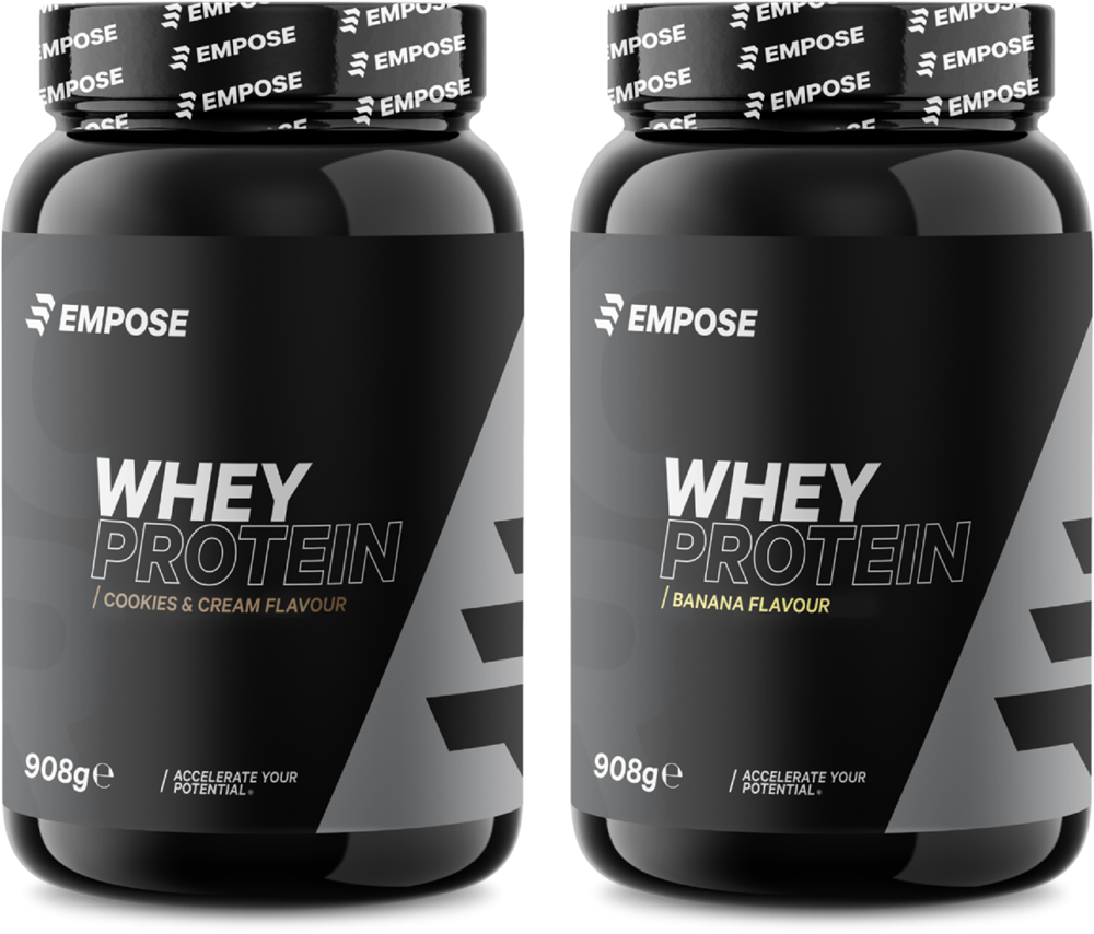 Empose Nutrition Combi-Deal - Whey Protein - Cookies&Cream/Banaan