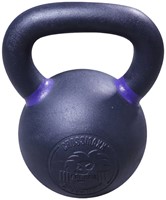 Lifemaxx Crossmaxx Kettlebell - Gietijzer met Poedercoating - 20 kg