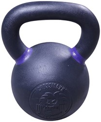 Lifemaxx Crossmaxx Kettlebell - Gietijzer met Poedercoating - 20 kg