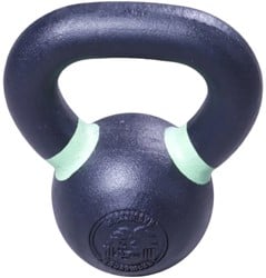 fitnessapparaat.nl Lifemaxx Crossmaxx Kettlebell - Gietijzer met Poedercoating - 4 kg aanbieding