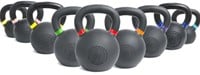 Lifemaxx Crossmaxx Kettlebell - Gietijzer met Poedercoating - 4 kg-2