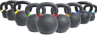 Lifemaxx Crossmaxx Kettlebell - Gietijzer met Poedercoating - 36 kg-2