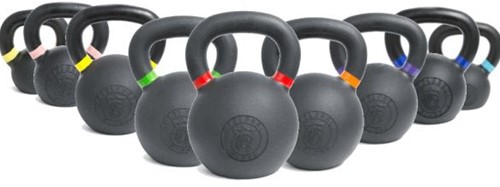 Lifemaxx Crossmaxx Kettlebell - Gietijzer met Poedercoating - 36 kg-2