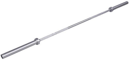 Lifemaxx Crossmaxx Olympische Halterstang - 220 cm (50 mm) - Chroom