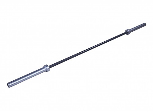 Lifemaxx Crossmaxx Olympische Halterstang - 220 cm (50 mm) - Zwart