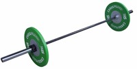 Lifemaxx Crossmaxx Olympische Halterstang - 220 cm (50 mm) - Zwart-2