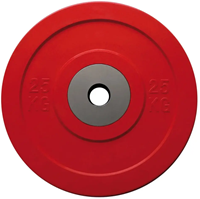 Toorx Fitness Bumper Plate - Olympische Halterschijf - 25 kg
