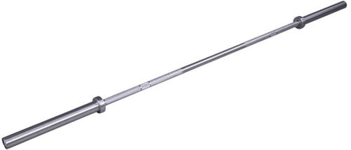 Lifemaxx Olympic Bar Halterstang - Geborsteld Staal - 220 cm