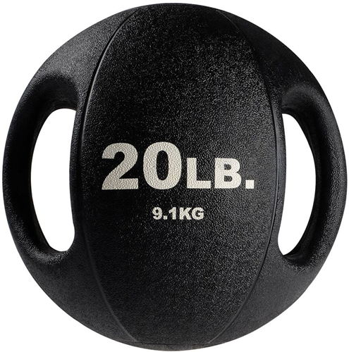 Body-Solid Dual-Grip Medicine Ball - Medicijnbal met Handvaten - 9,1 kg