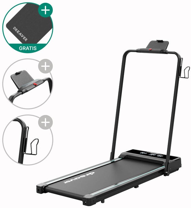 Dreaver Motion Pro Loopband - Inklapbaar - Voor Thuis